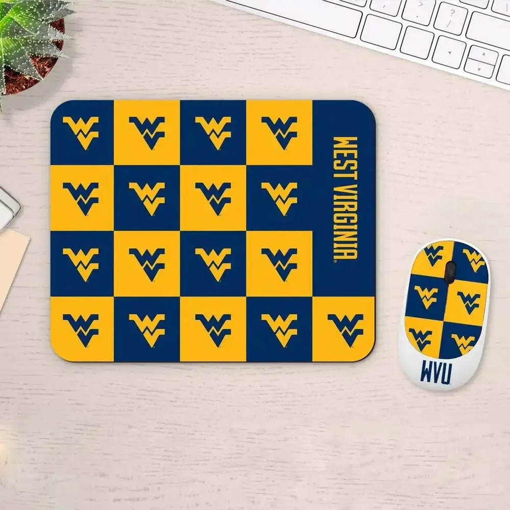 NCAA West‎ Virginia Mountaineers Wireless Mouse and Mousepad Combo Set